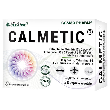 Calmetic, 30 capsule vegetale, Cosmo Pharm