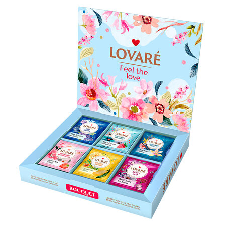 Set Ceaiuri asortate Bouquet, 30 plicuri, Lovare 820820