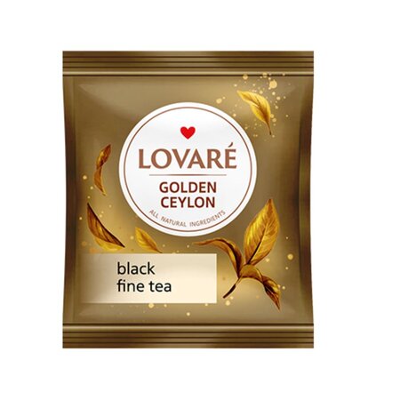 Ceai negru de Ceylon Golden Ceylon, 24 plicuri x 2 g, Lovare 820830