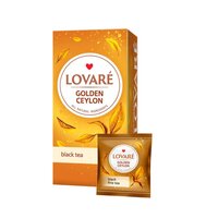 Ceai negru de Ceylon Golden Ceylon, 24 plicuri x 2 g, Lovare