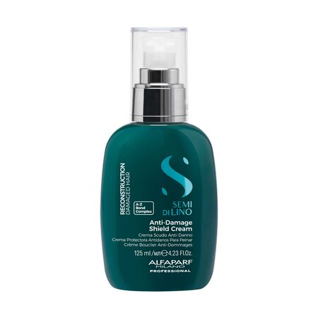 Crema leave-in restructuranta Semi di Lino Reconstruction Anti-Damage Shield, 125 ml, Alfaparf