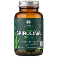 Spirulina Organica, 1000 mg, 90 tablete, Aronia Charlottenburg