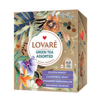 Ceai verde asortat, 32 plicuri x 1.5 g, Lovare