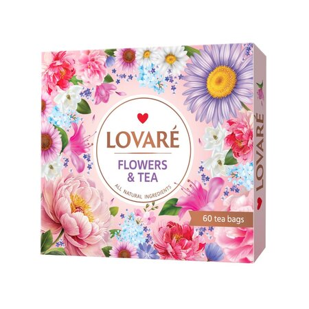 Set ceaiuri asortate Tea Collection, 60 plicuri, Lovare