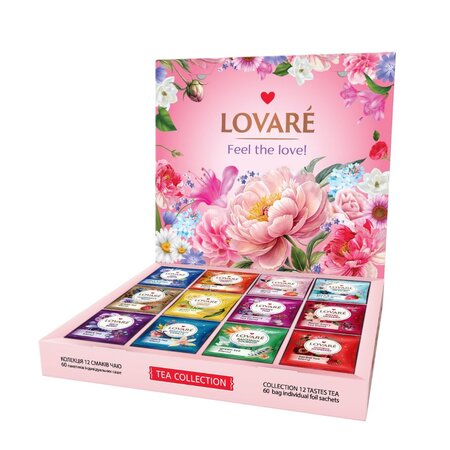 Set ceaiuri asortate Tea Collection, 60 plicuri, Lovare 820874