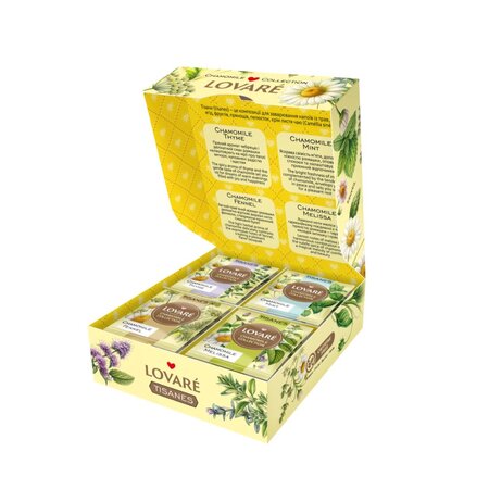 Ceai Chamomile Collection, 32 plicuri x 1.3 g, Lovare 820964