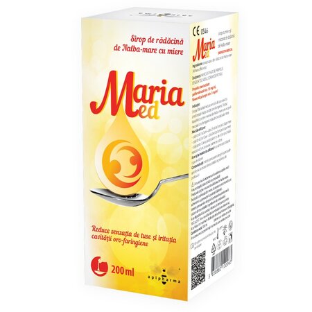 Sirop de radacina de Nalba-mare cu miere Maria Med, 200 ml, Apipharma 821009