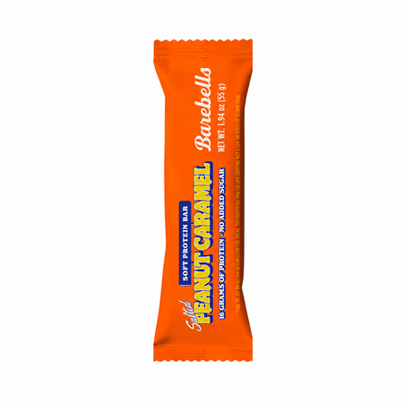 Baton Proteic cu arahide prajite si aroma de caramel sarat, 55 g, Barebells