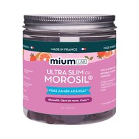 Supliment pe baza de portocale, otet de mere si crom Ultraslim cu Morosil, 42 jeleuri, Mium Lab