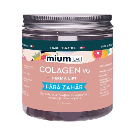 Colagen VG Derma Lift, 42 jeleuri, Mium Lab