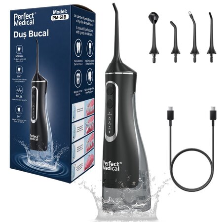 Dus Bucal, Negru, PM-51B, Perfect Medical
