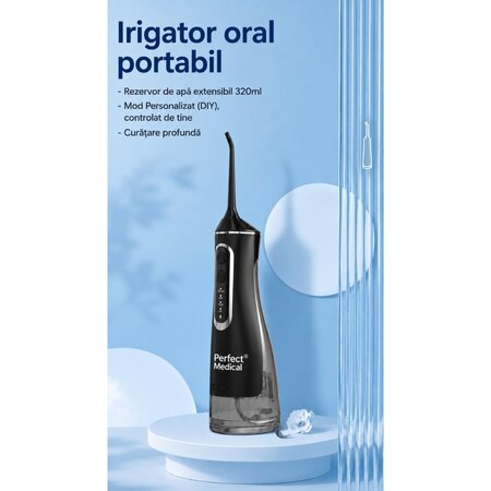 Dus Bucal, Negru, PM-51B, Perfect Medical 821075