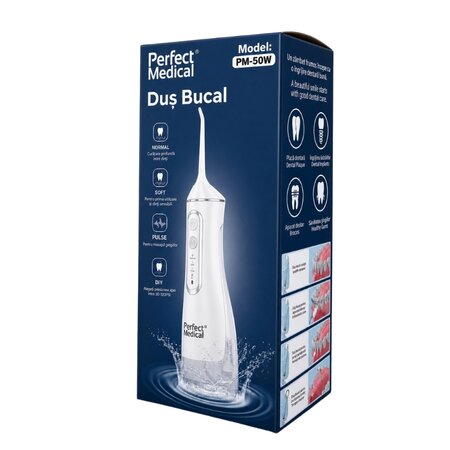 Dus Bucal, Alb, PM-51W, Perfect Medical