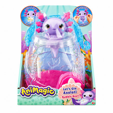 Set de joaca Axolot in acvariu, 4 ani+, Animagic 821165