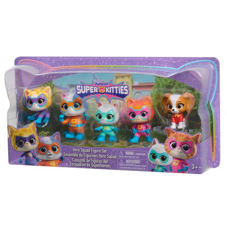 Set de 5 figurine Just Play Disney Junior, Super Kitties 821237