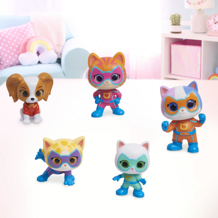 Set de 5 figurine Just Play Disney Junior, Super Kitties 821238