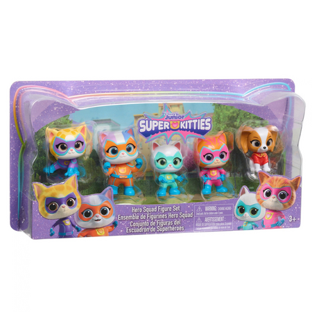 Set de 5 figurine Just Play Disney Junior, Super Kitties 821239