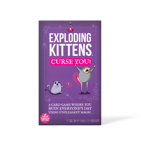 Joc de societate Ghiozdane pe Capul Tau in limba romana, 7 ani+, Exploding Kittens 821247