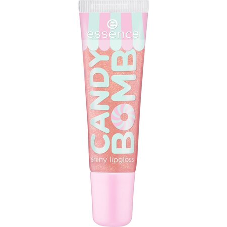 Luciu de buze shiny lipgloss, 01 Cotton Candy, 10 ml, Essence