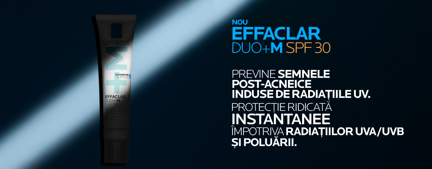 La Roche-Posay Effaclar Duo+ SPF 30 – cremă anti-imperfecțiuni pentru ten gras cu tendință acneică