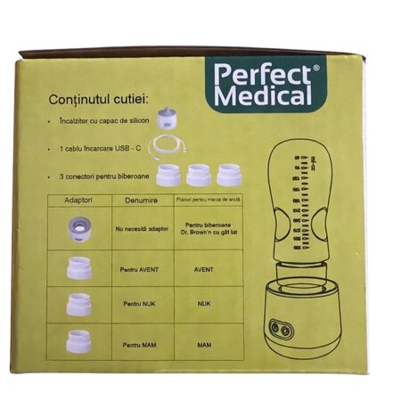 Incalzitor de Lapte Portabil PM-47, Perfect Medical 821384