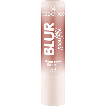 Balsam de buze Blur Souffle, Nuanta 01 Nude Beige, 3 g, Essence