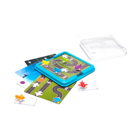 Joc de logica Take Off cu 60 de provocari Editie Internationala, 5 ani+, Smart Games 821429