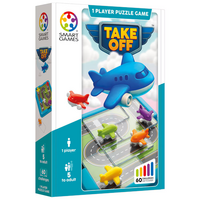 Joc de logica Take Off cu 60 de provocari Editie Internationala, 5 ani+, Smart Games