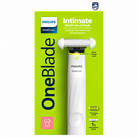 Aparat de ras pentru zonele sensibile Intimate New One Blade, QP1930/22, Philips