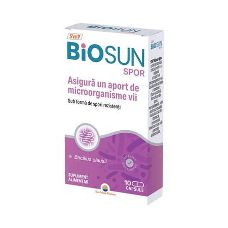 Biosun Spor, 10 capsule, Sun Wave Pharma
