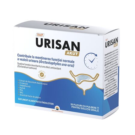 Urisan Akut, 20 plicuri, Sun Wave Pharma 821471