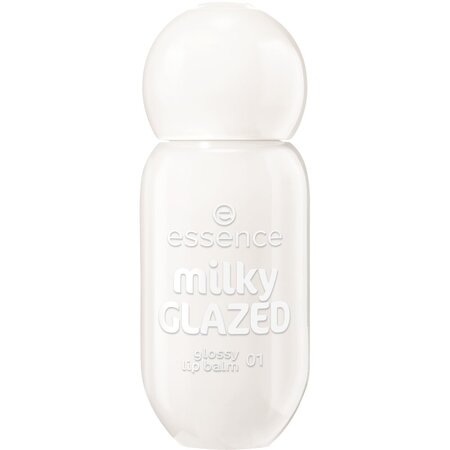 Balsam de buze Milky Glazed, Nuanta 01 Sheeriously Creamy, 4 ml, Essence