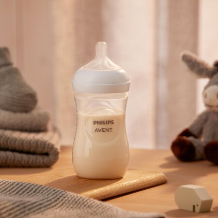 Set biberoane Natural Response, 0-6, SCD838/30, 4 buc, Philips Avent 821747