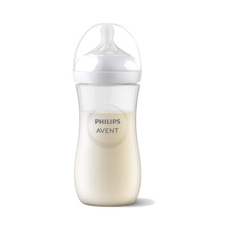 Set biberoane Natural Response, 6 luni+, SCY906/03, 3 x 330 ml, Philips Avent 821778