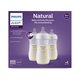 Set biberoane Natural Response, 6 luni+, SCY906/03, 3 x 330 ml, Philips Avent 821776