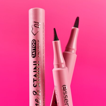 Creion de buze Tatoo Lip Liner Line & Stain!, Nuanta 01 Everyone`s Nude-Pink, 1.1 ml, Essence 821878