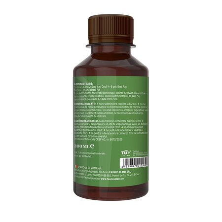 Helmio copii sirop, 200 ml, Faunus Plant 821928