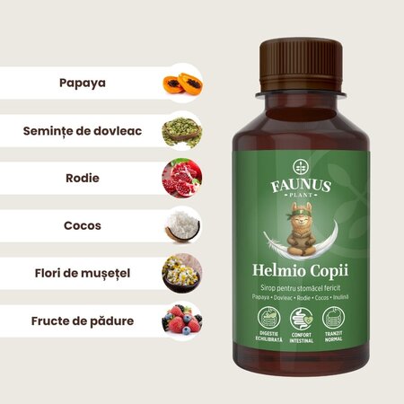 Helmio copii sirop, 200 ml, Faunus Plant 821930