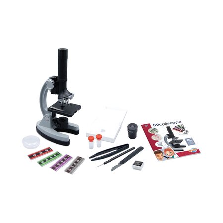 Microscop cu 40 de experimente, 8 ani+, Buki France 822027