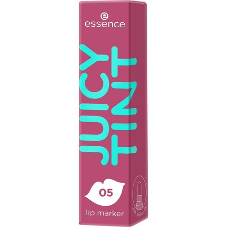 Creion contur pentru buze Lip Marker Juicy Tint, Nuanta 05 Plum Party, 3.5 ml, Essence 822069
