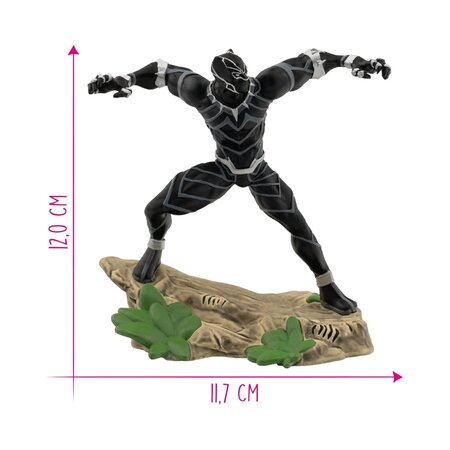 Figurina Black Panther Marvel, 12 cm, 3 ani+, Bullyland 822195