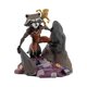 Figurina Rocket cu Groot Marvel, 3 ani+, Bullyland 822199