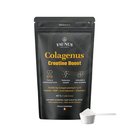 Colagenus Creatine Boost, 457 g, Faunus Plant 822221