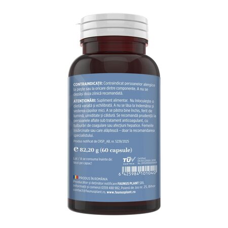 Omega 3-6-9, 60 capsule, Faunus Plant 822235