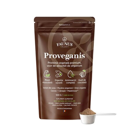 Proveganis, Ciocolata, 500 g, Faunus Plant 822257