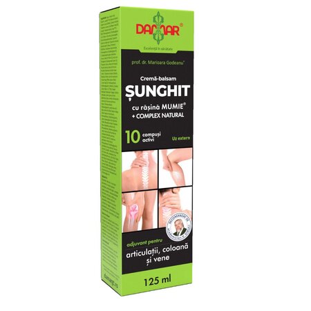 Crema-balsam cu Extract purificat de rasina Mumie si sunghit