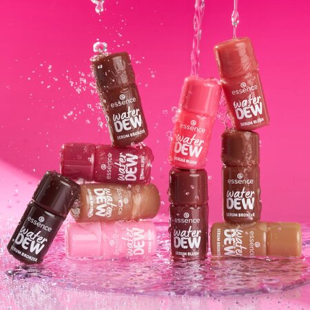 Fard de obraz tip ser Water Dew, Nuanta 40 Milky Berry, 3.5 ml, Essence 822297