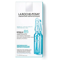 Fiole concentrate antirid pentru ten sensibil Hyalu B5, 7x 1.8 ml, La Roche Posay