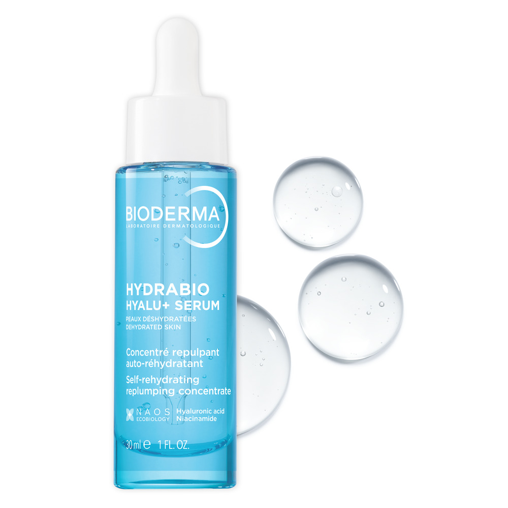 Bioderma Hydrabio Hyalu+ Ser cu acid hialuronic și niacinamidă, 30 ml