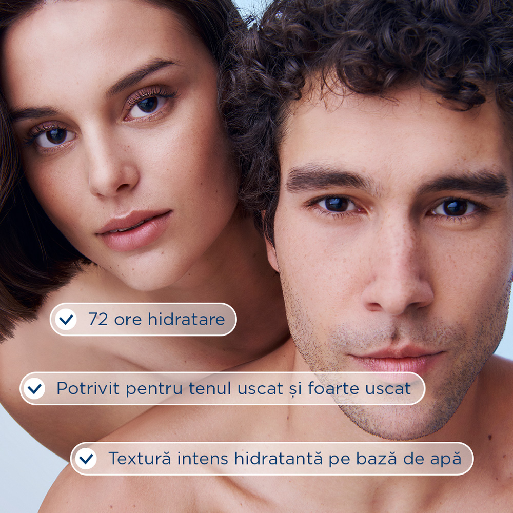 Hydrabio Riche: hidratare 72 de ore, formulă pe bază de apă pentru ten uscat și foarte uscat